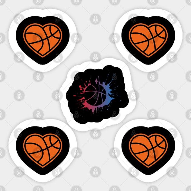 Basketball Lover Sticker by BlackMeme94